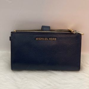 Michael Kors blue wallet